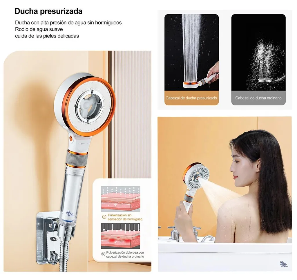 Solution Douchette contre le Calcaire et la Faible Pression d'Eau - 5