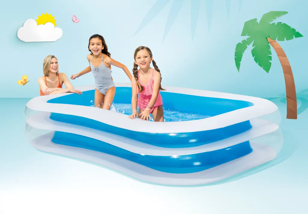 Intex 56483NP Piscina Gonfiabile Family 262x175x56cm - Offerta Estate - 11