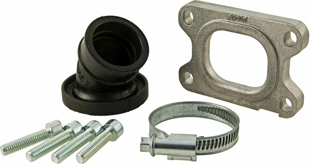 Pipe d'admission Polini 360 AM6 et Derbi Euro 3 pour carburateur CP 23-24