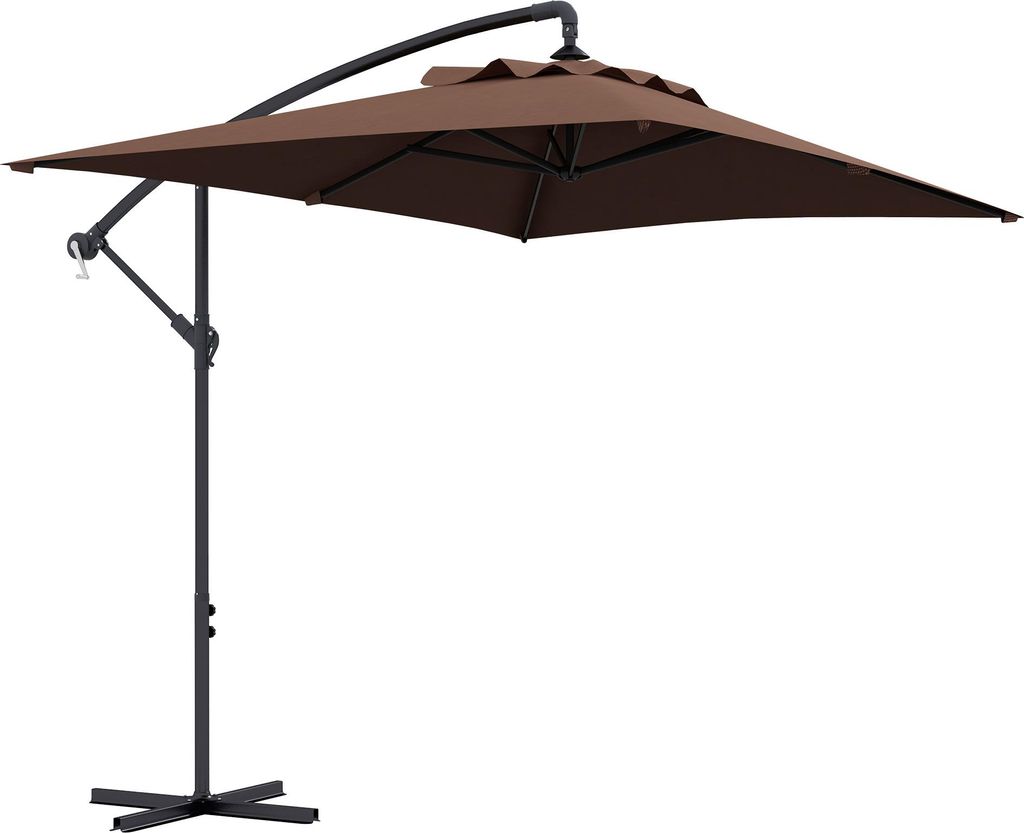 Outsunny Parasol dšŠportšŠ 3 x 2 m parasol rectangulaire Image du produit 