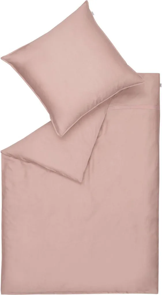 Schöner Wohnen PURE 2.0 Rosa Antico: Set Biancheria Letto 135x200 Cotone