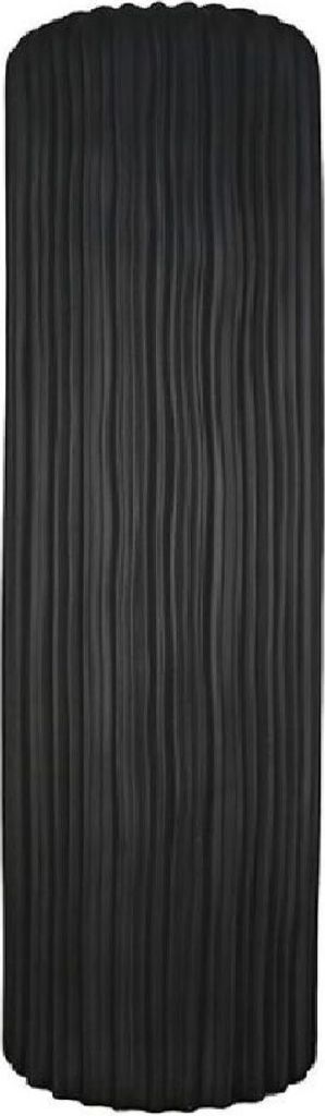 Gilde Vase, "Fjord", Keramik, schwarz, VE 1, L. 16 cm, H. Immagine del prodotto 