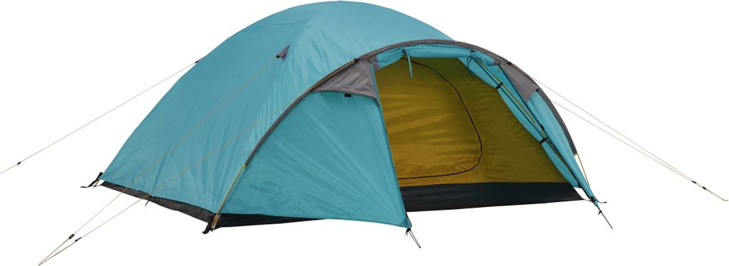 GRAND CANYON TOPEKA 4/ Kuppelzelt für 4 Personen/ Ultra/leicht/ wasserdicht/ viel Platz/ gute Belüftung/ kleines Packmaß/ Zelt für Trekking/ Ca...