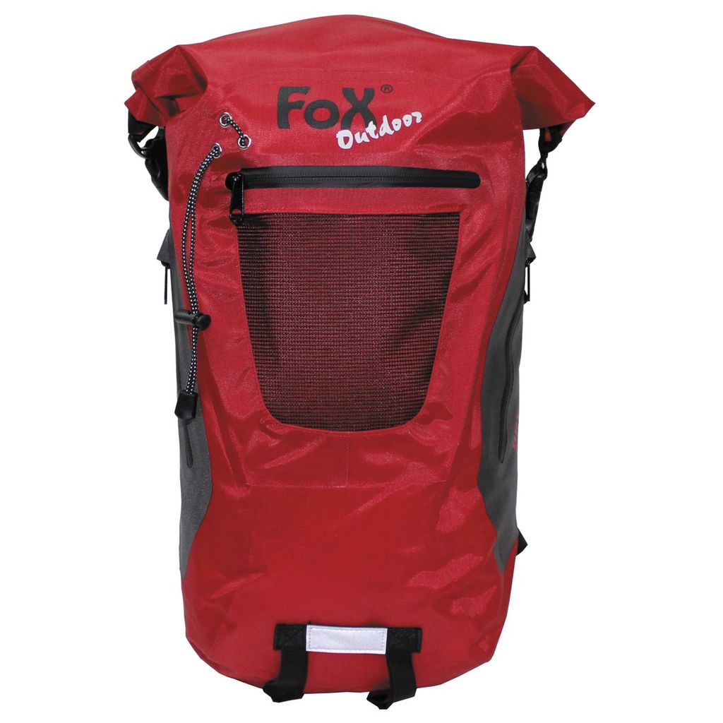 FoxOutdoor Rucksack, DRY PAK 20,rot, wasserdicht