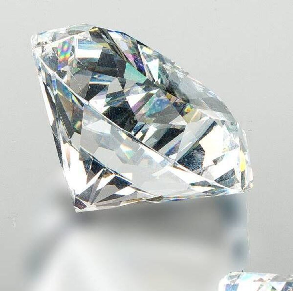 Deko Diamant klar D. 5cm Glas geschliffen Formano Produktbild 