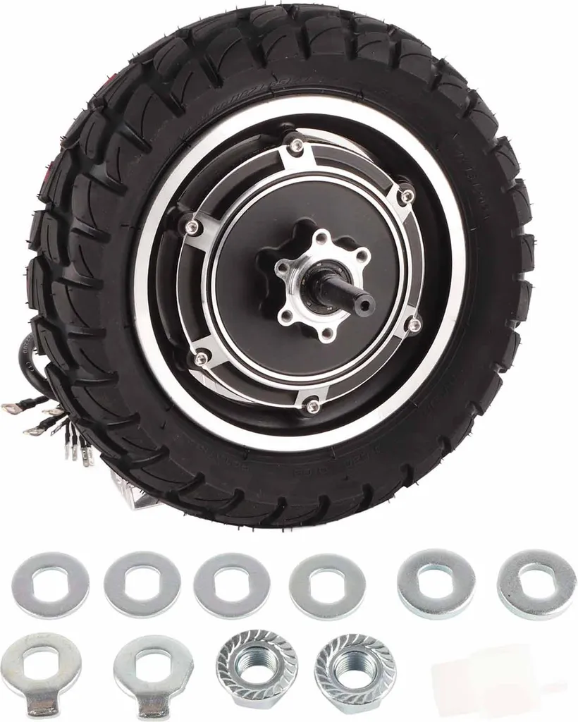 Moteur Hub 10 Pouces Puissant 1500W 60V pour Scooter Électrique Off-Road