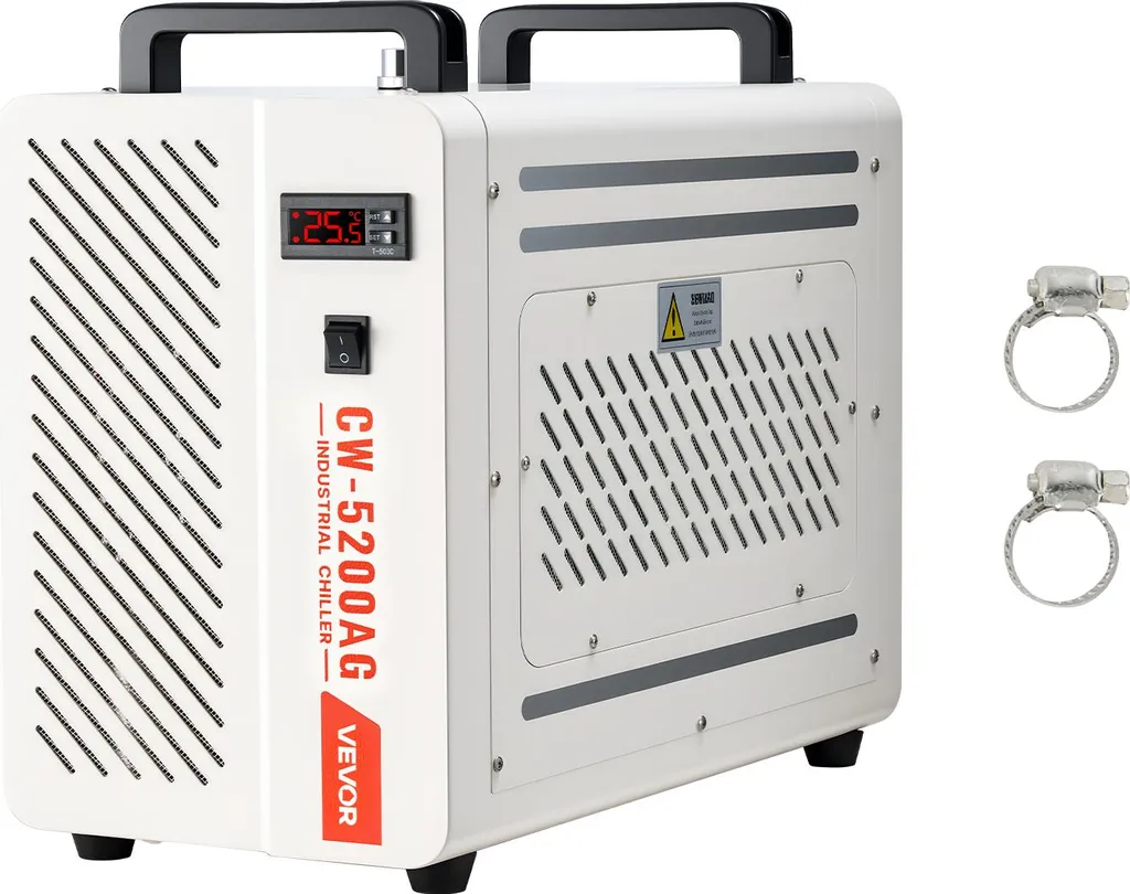 Refroidisseur industriel contre surchauffe laser CO2 - 1,6 kW 7L