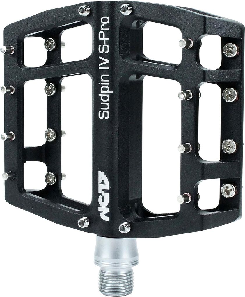 NC-17 Plattformpedal Sudpin IV S-Pro CNC, Alu, Präzisionslager, schwarz