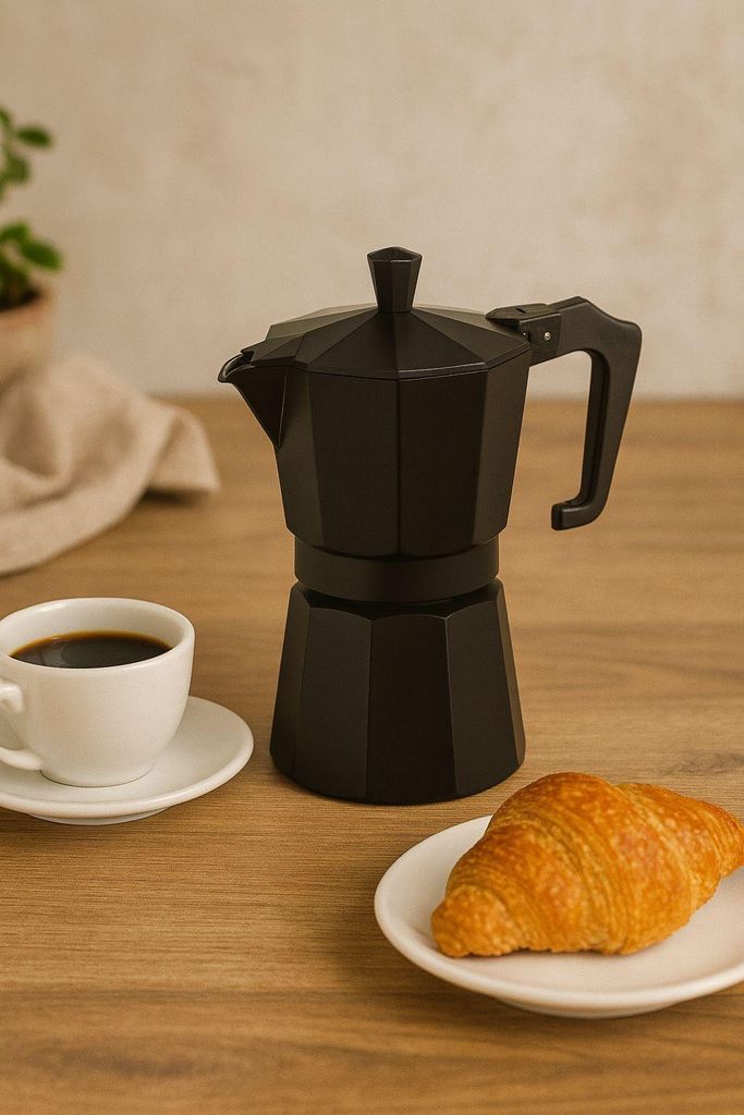 PEZZETTI Italexpress, Mokka-Kanne, 0,3 l, Schwarz, Produktbild 