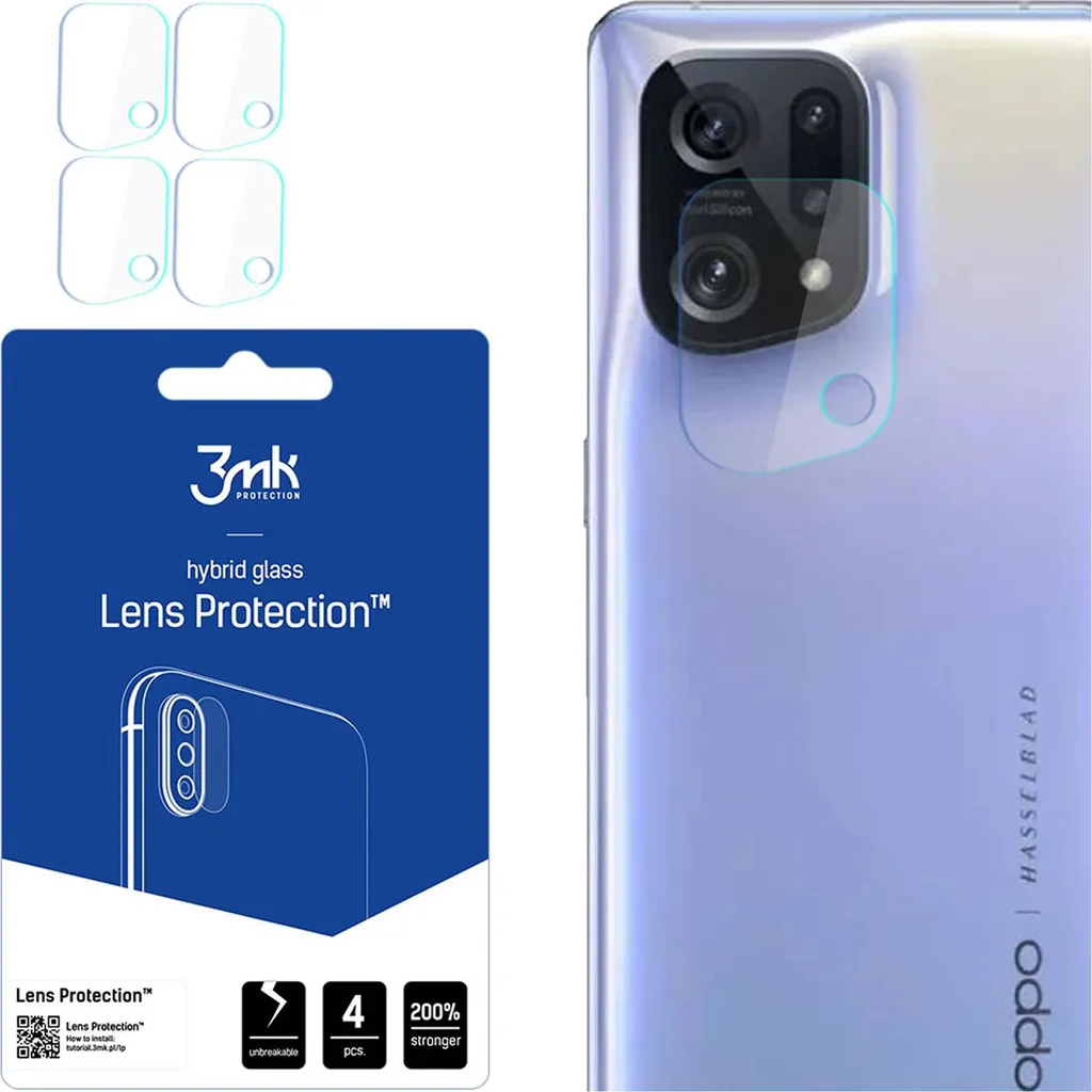 Pellicola Fotocamera Oppo Find X5 3Mk | Basta Ansia da Graffio!