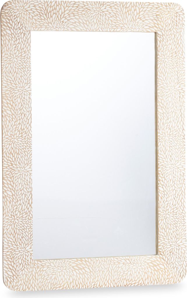 Lustro ścienne w drewnianej ramie mango LINES&CURVES, 60 x Zdjęcie produktu 