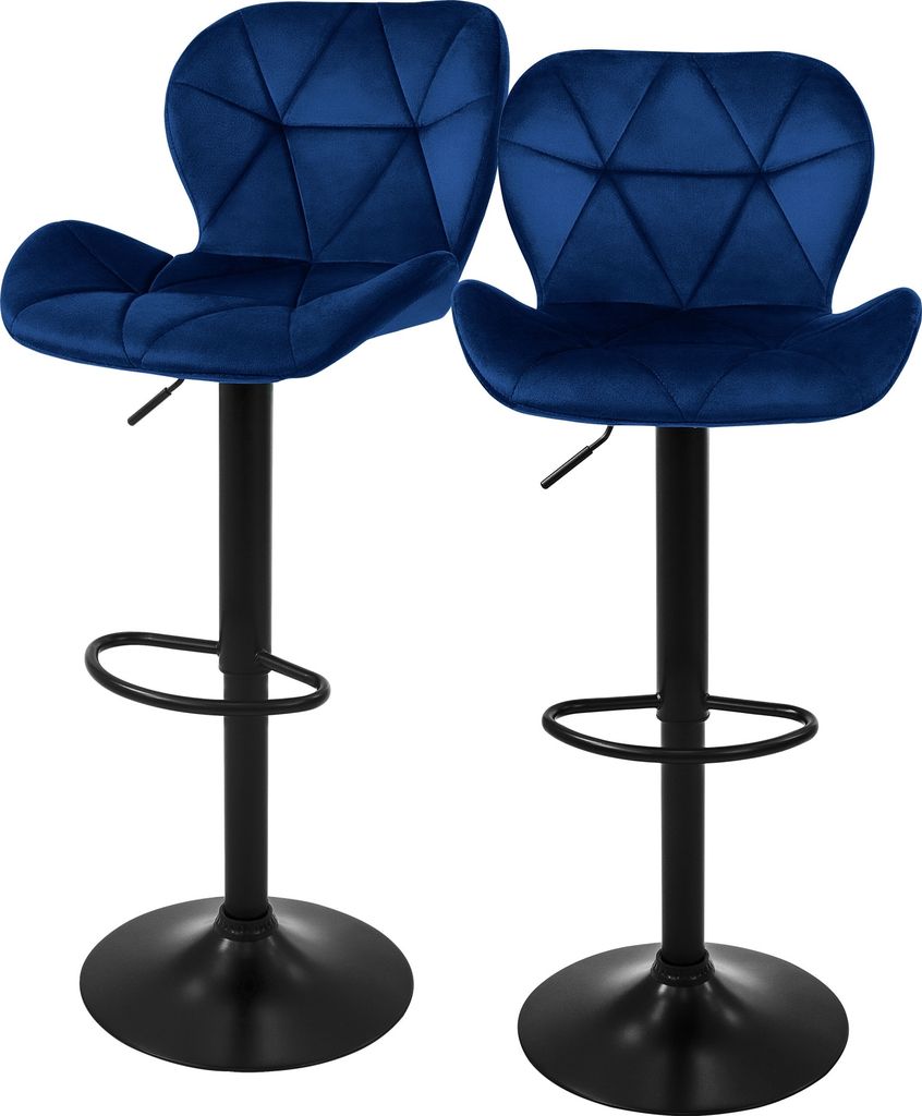 ML-Design 2er Set Barhocker Tresenhocker 360° drehbar, Produktbild