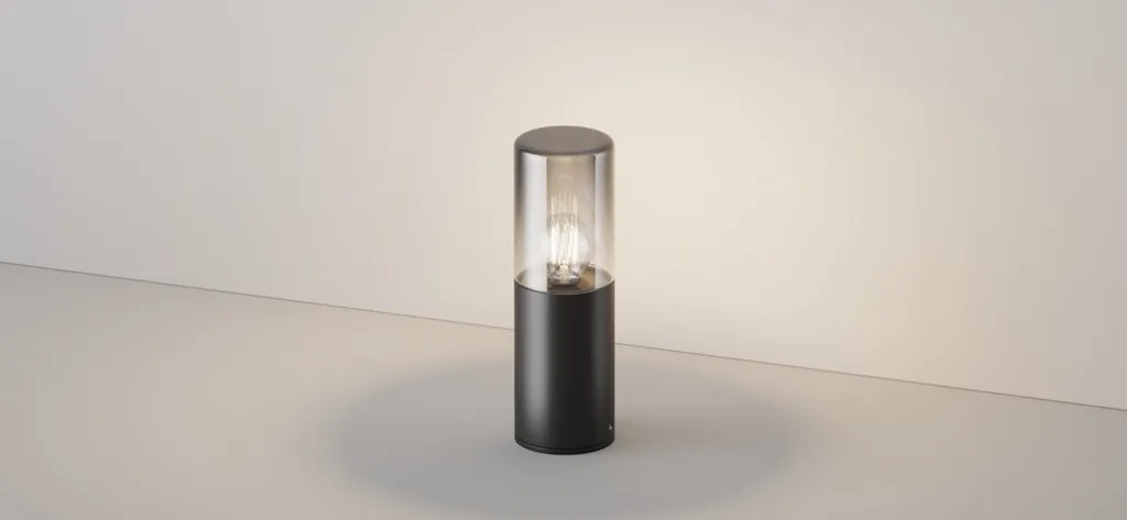 Colonne lumineuse Amas Maytoni graphite E27 60W pour votre extérieur
