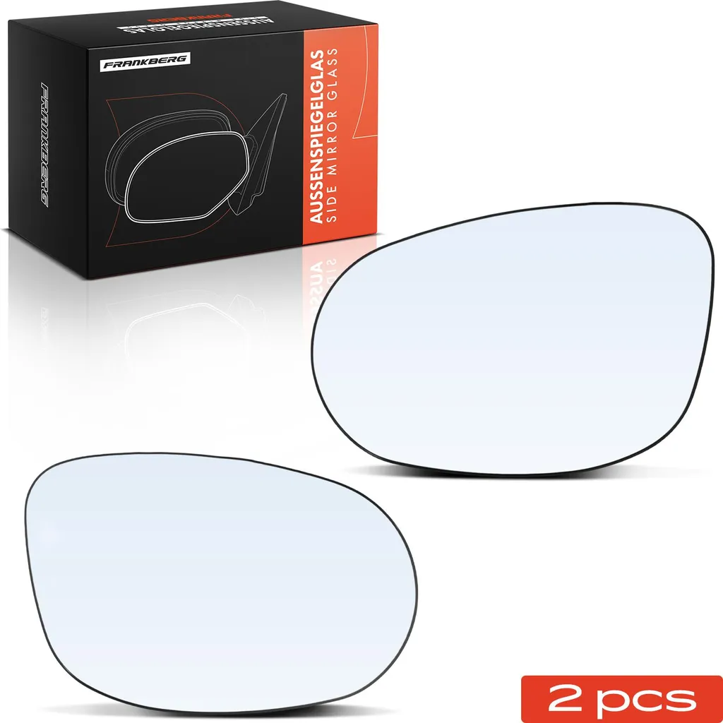 Verre de rétroviseur extérieur pour Ford KA RU8 pack miroir avant complet