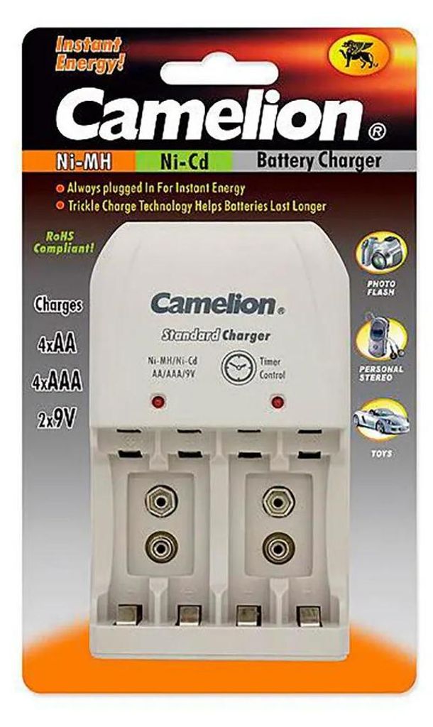 Camelion Steckerladegerät BC-0904S 2x oder 4xNi-MH AA/AAA Produktbild 