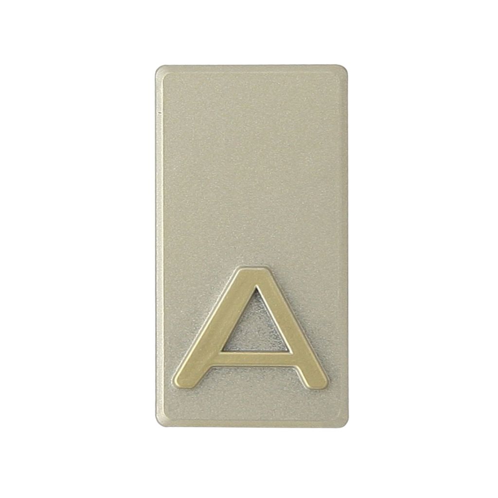 DOMINO Buchstabe Briefkasten Selbstklebend – A | 3D Türbuchstabe Aufkleber | Hausbuchstabe Klebend | Klebebuchstaben Wetterfest | Buchstaben zum...