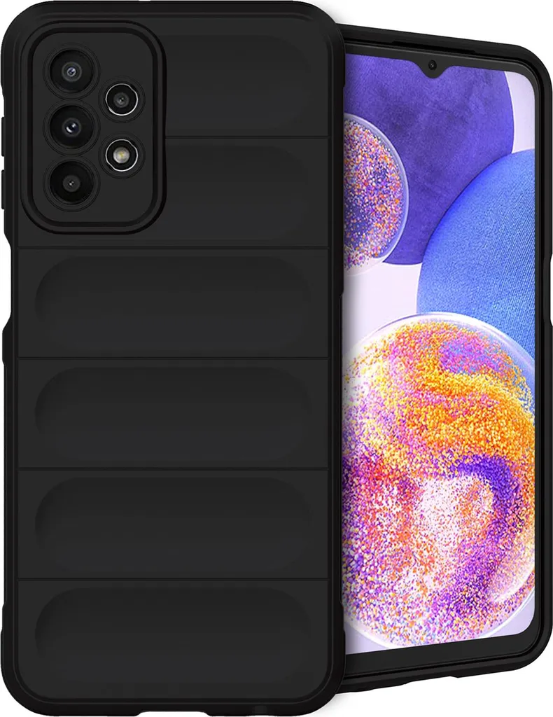 Custodia Samsung Galaxy A23 5G imoshion EasyGrip Nero - Protezione Soft