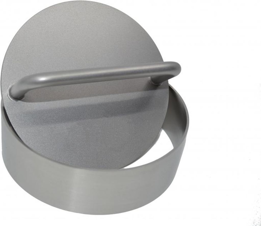 OXNFEIA® Burgerpresse aus Edelstahl 2-teiliges Set Produktbild 