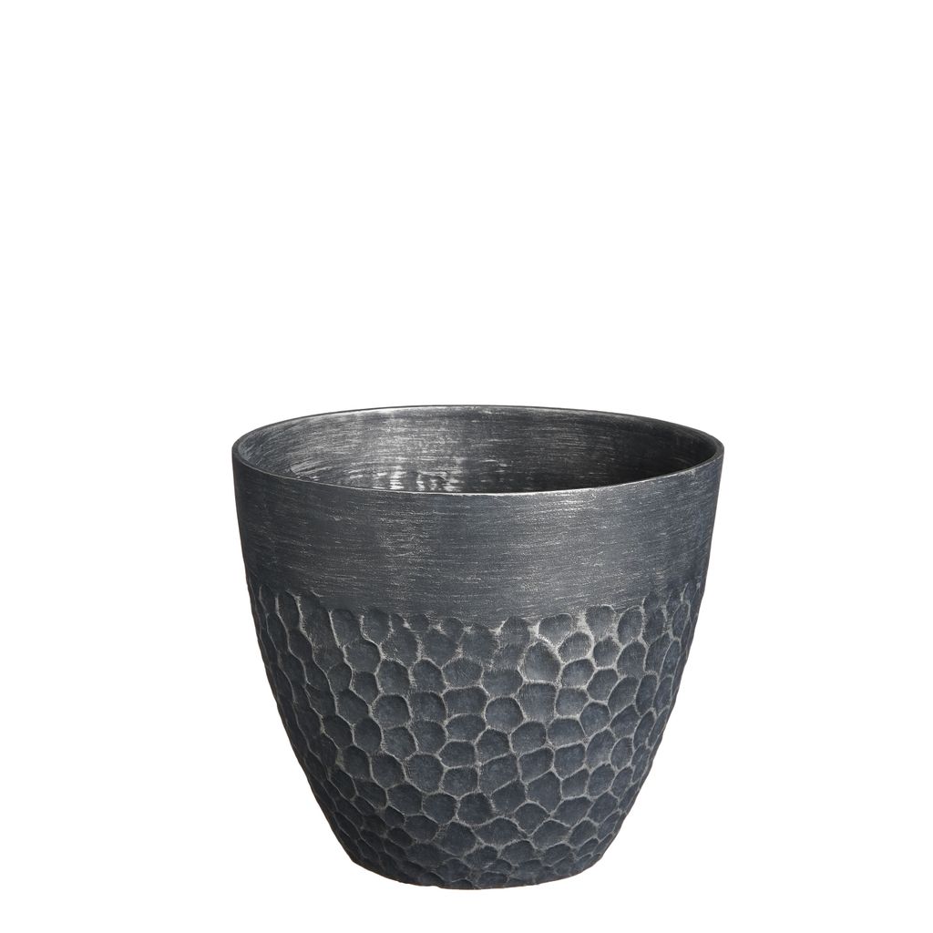 Mica Decorations Bravo Blumentopf - H26 x Ø30,5 cm - Produktbild 