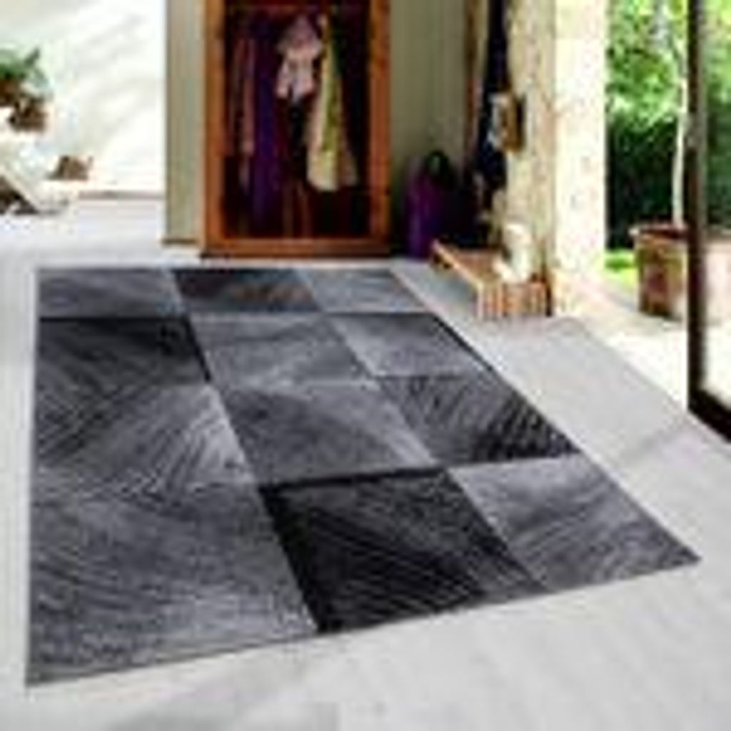 Homebyhome Modern Designer Teppich Wohnzimmer Trendmuster, Produktbild 