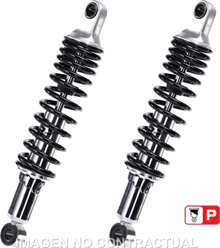 Federbein D222-Serie Stereo hinten passend für Honda CB 450 S (86-89) RD222-330P-09-15