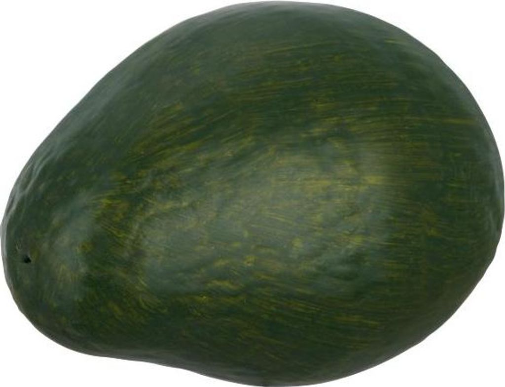 artplants.de Deko Avocado NICOLAAS, grün, 9cm, Ø6cm - Künstliche Frucht
