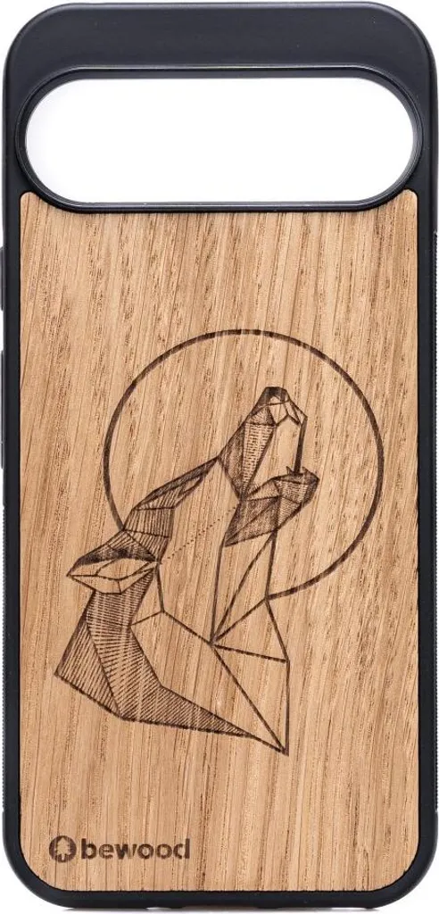 Custodia Rugged Legno Bewood Wolf Oak Pixel 10 - Protezione Natura