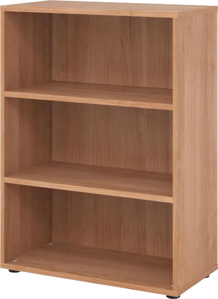 bümö smart Aktenregal - 3 Ordnerhöhen - Nachbildung: Nussbaum