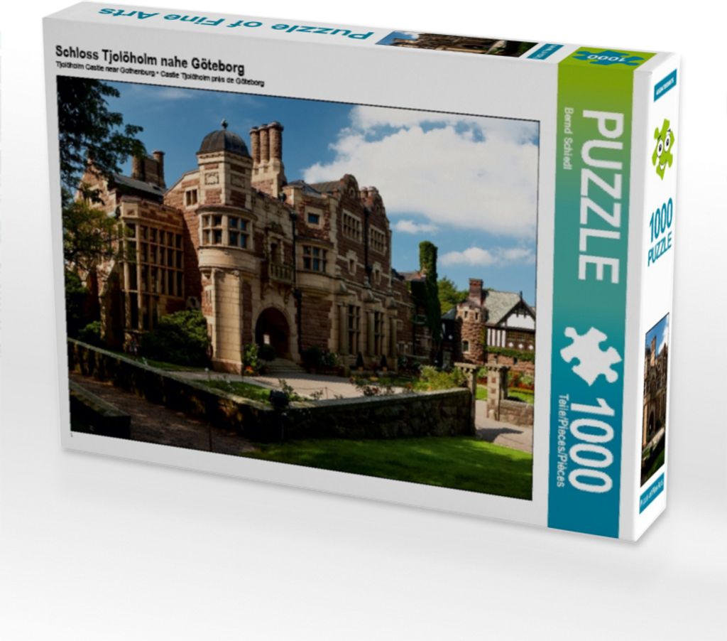 Calvendo Schloss Tjolöholm nahe Göteborg 1000 Teile Puzzle quer 640x480mm, Schiedl Bernd; 7449610