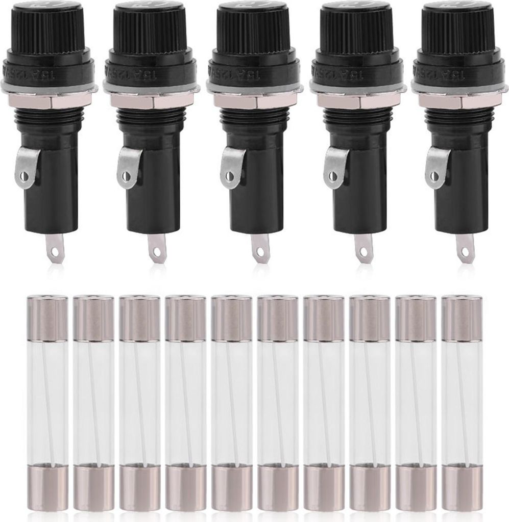 6 x 30 mm elektrischer Panel -Halterhalter, 1,8 -Zoll -Halter -Sockel für Home Office 6x30 mm