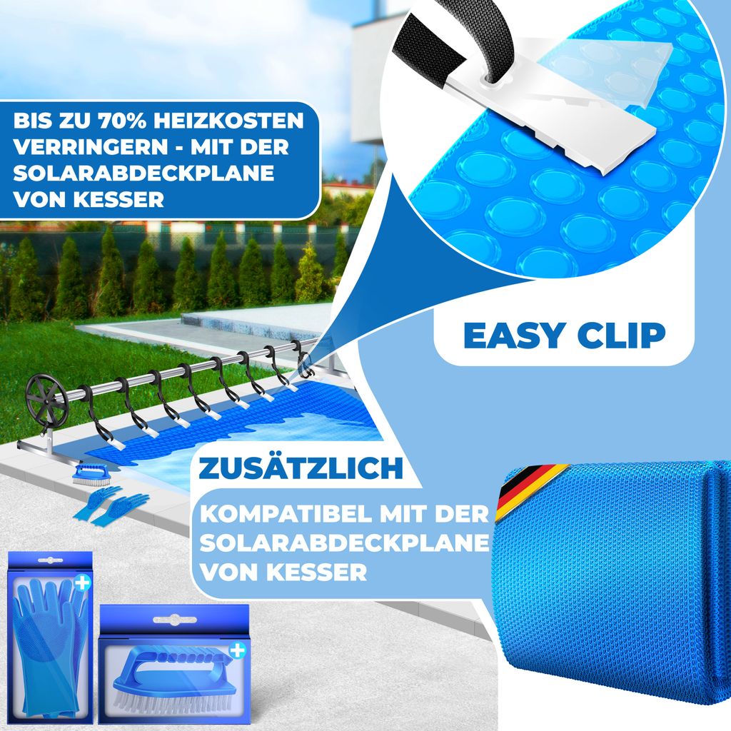 KESSER® Pool Aufroller Premium Aufrollsystem  3m - 5,70m | Produktbild 3