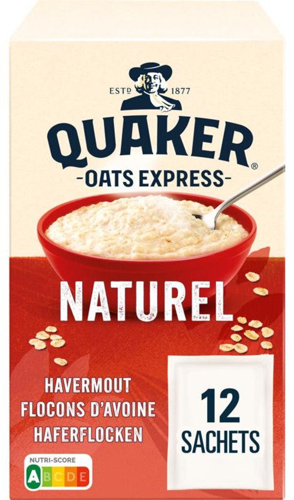 Quaker Oats Express Havermout Naturel 324g – Flocons Image du produit 