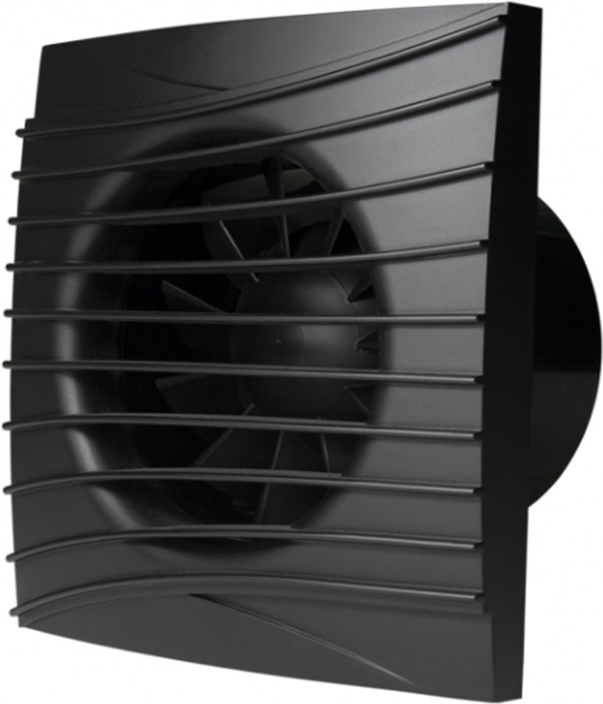 Dalap DARK 100 tichý černý axiální ventilátor Obrázek produktu 