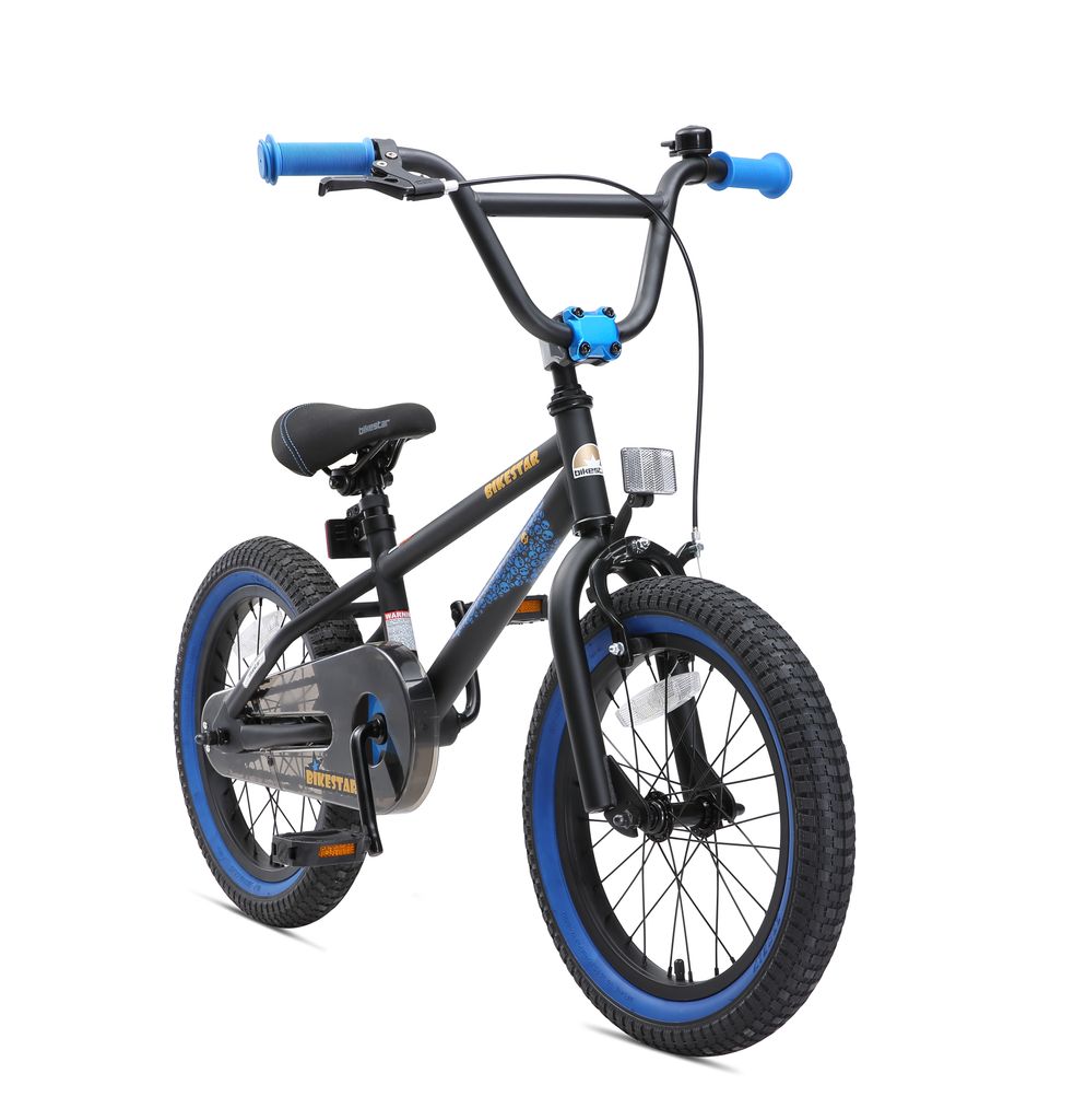BIKESTAR Kinderfahrrad Kinderrad Fahrrad für Kinder ab 4 Jahre16 Zoll BMX 