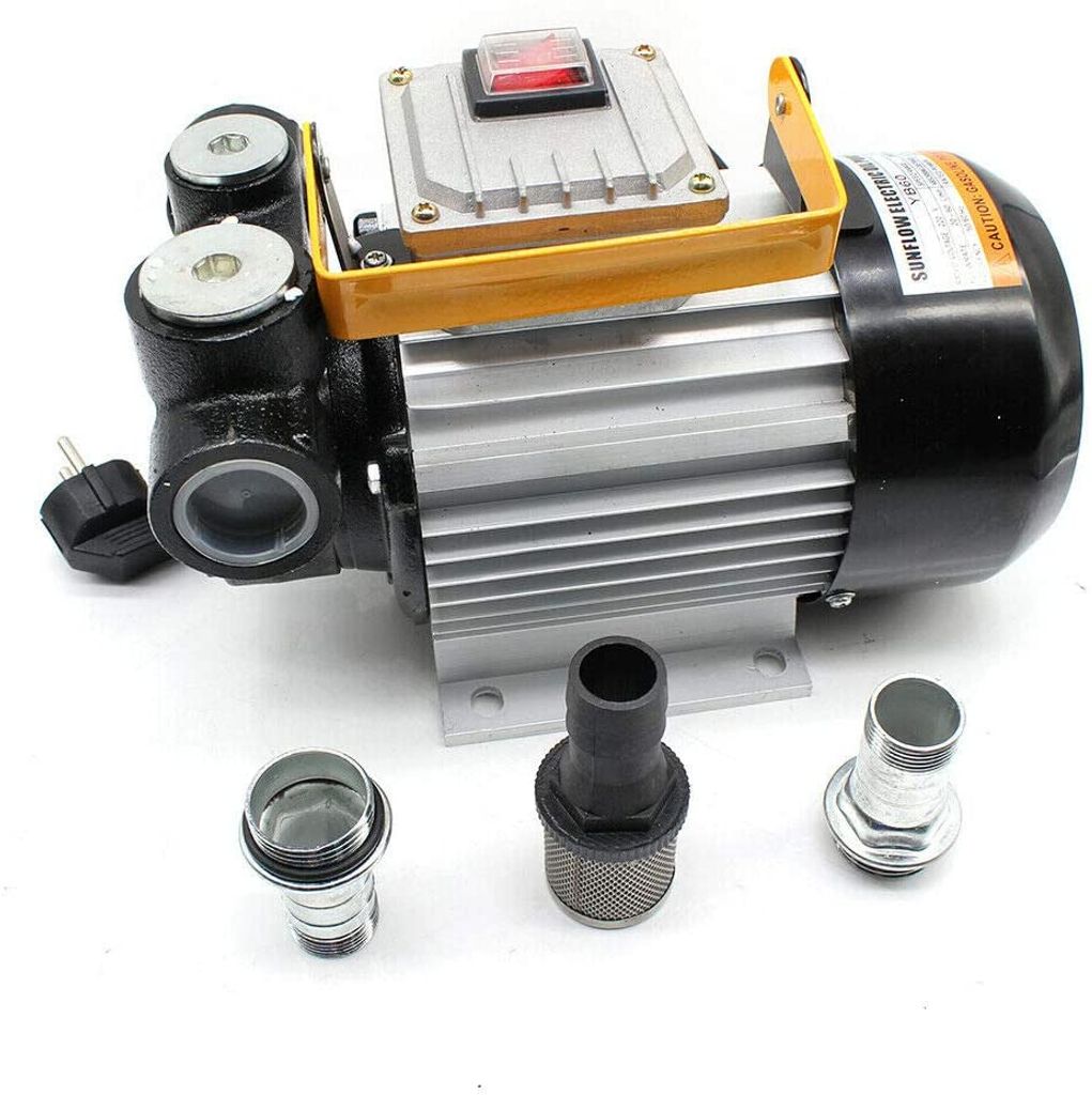 230 V 60L / min Dieselpumpe selbstansaugende Pumpe Heizölpumpe
