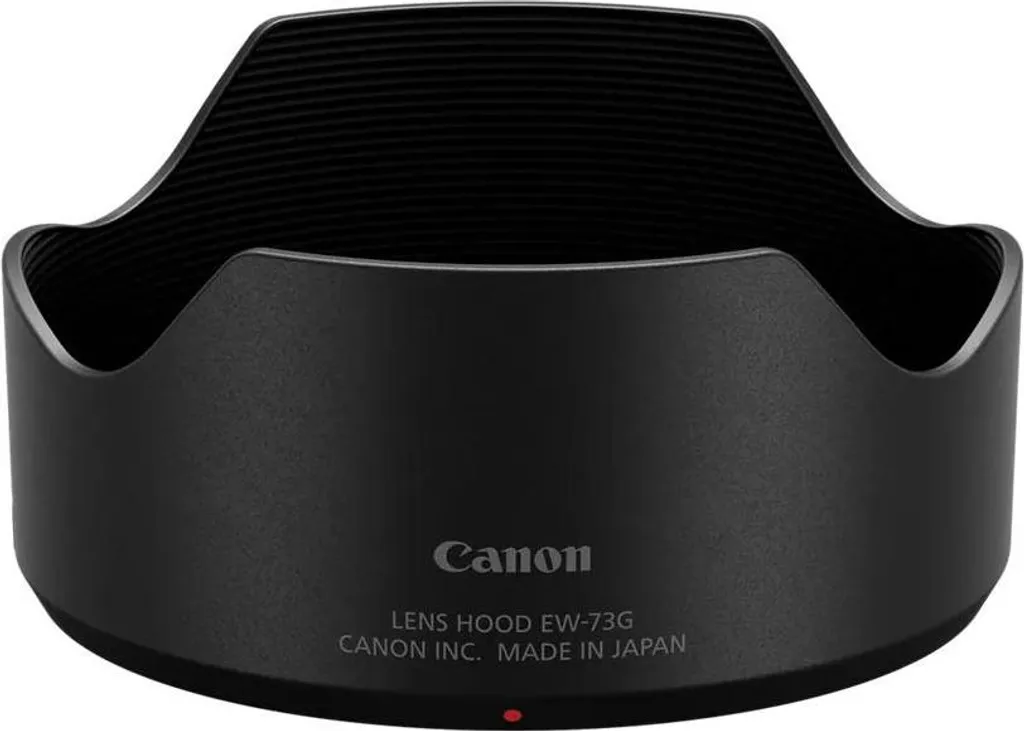 Pare-soleil en Corolle EW-73G compatible Canon RF 24mm f1.4 L VCM Noir