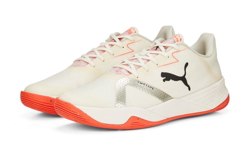 Puma Handballschuhe Accelerate Turbo Nitro II, beige, 44,5, Herren