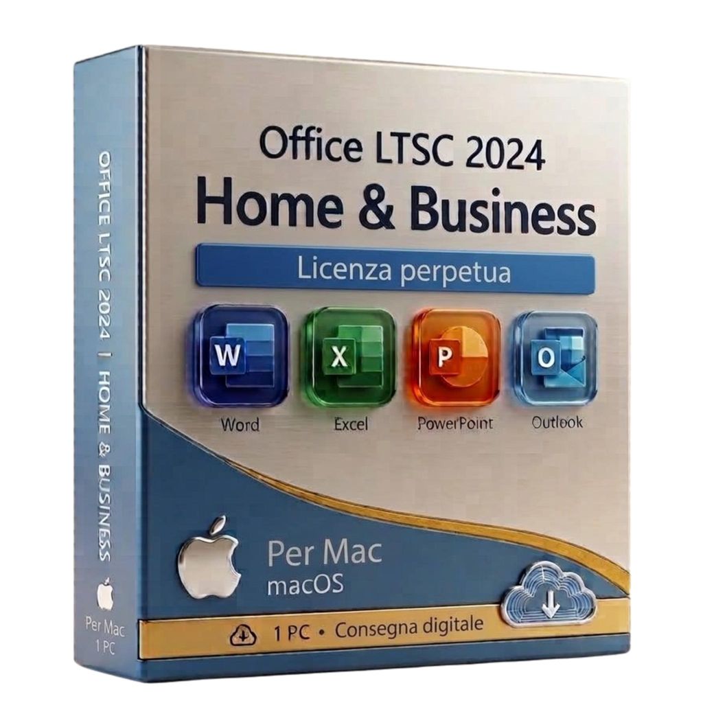 Microsoft Office LTSC 2024 Home & Business per Mac - Immagine del prodotto 