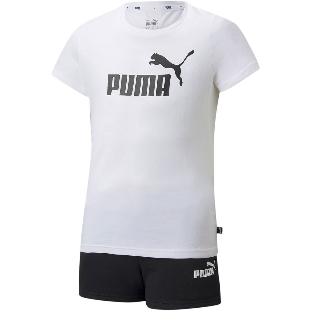 PUMA Logo Jogginganzug Set mit T-Shirt und