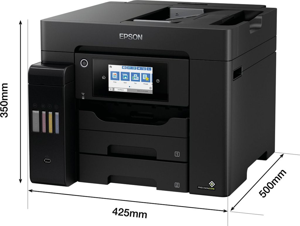Epson EcoTank ET-5855, Atramentowa, Drukowanie w kolorze, Zdjęcie produktu 
