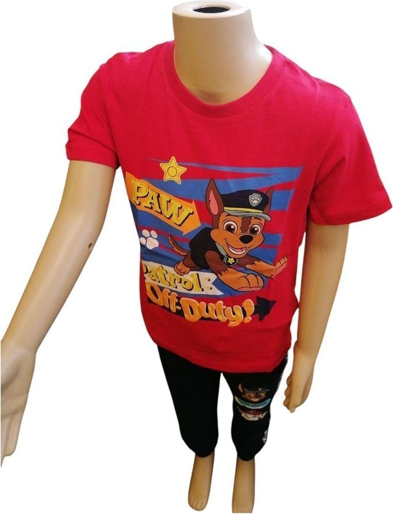 PAW Patrol T-Shirt für Jungen „Off-Duty!“ | Rot 122