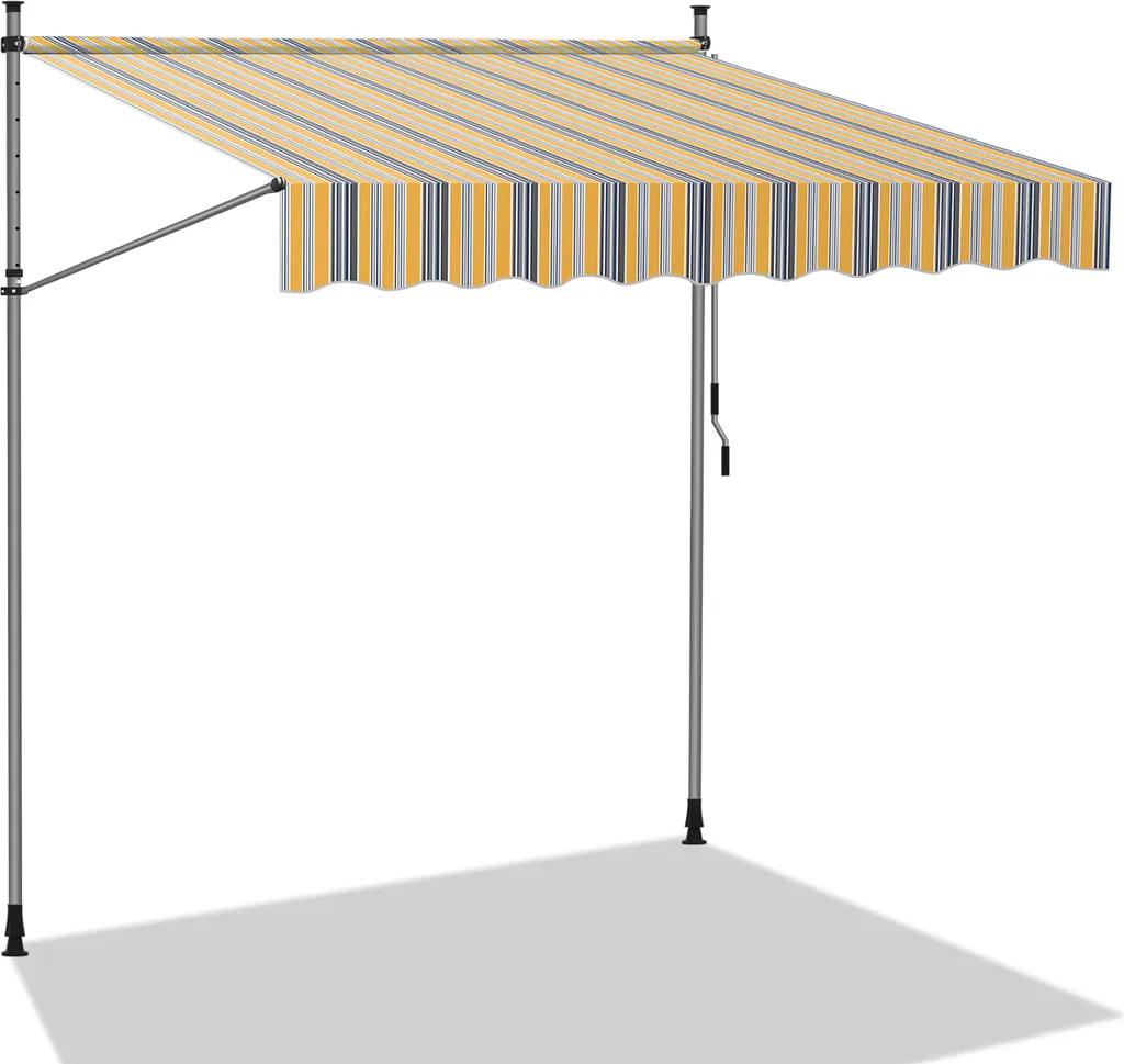 Offerta Tenda da Sole Fiqops 2,5M | Prezzo Shock Giallo Blu UV