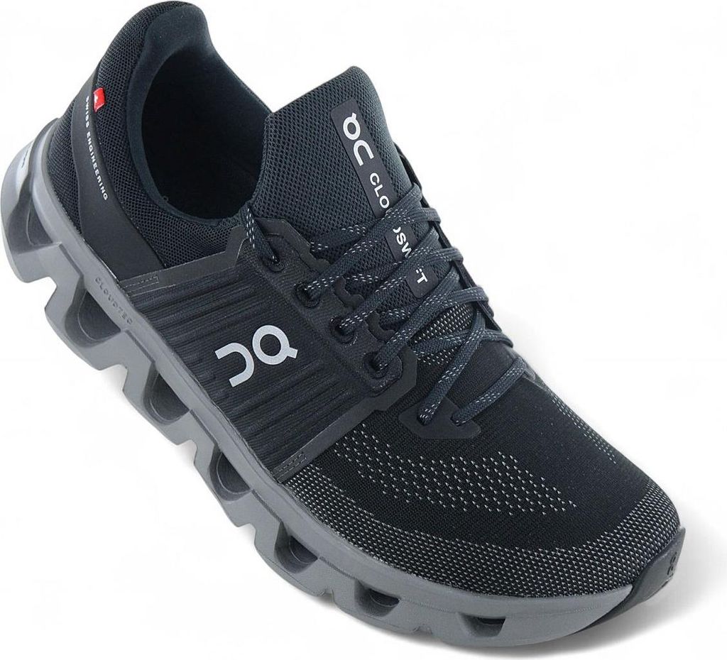 ON Running Cloudswift 4 AD - Herren Sneakers Cloud Schuhe Schwarz 3MF10570080 6 , EU 46 US 11.5