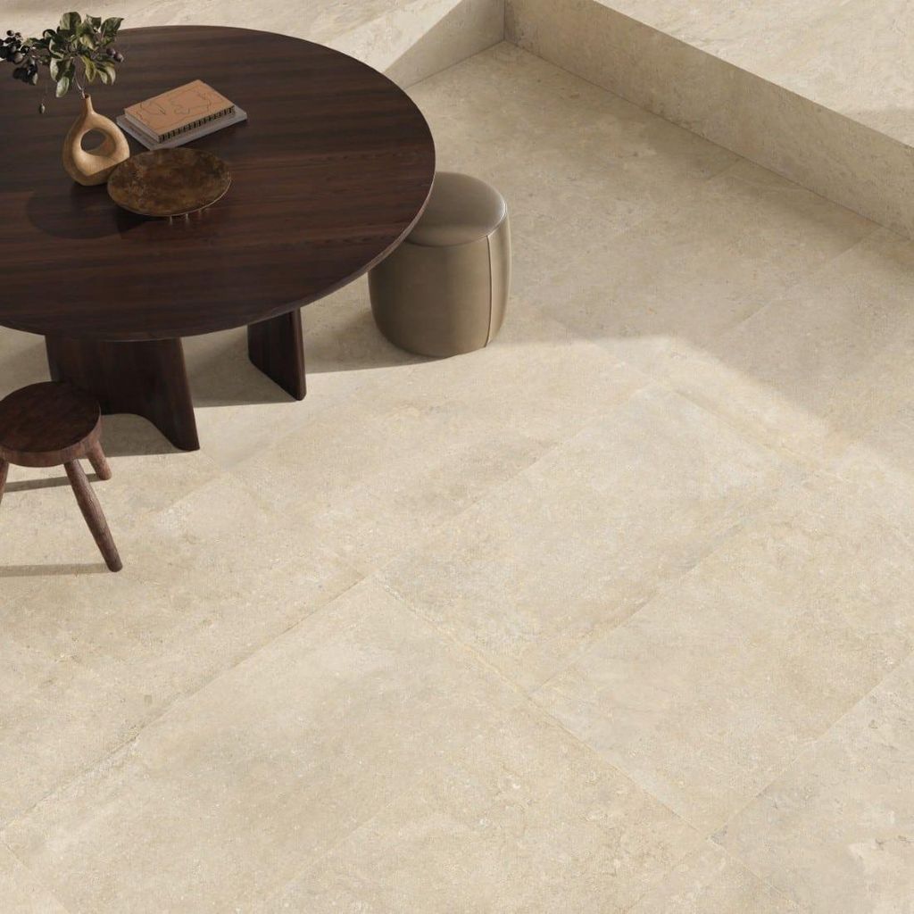 Fliesen Steinoptik Beige 100x100 cm CASA39 Provenza