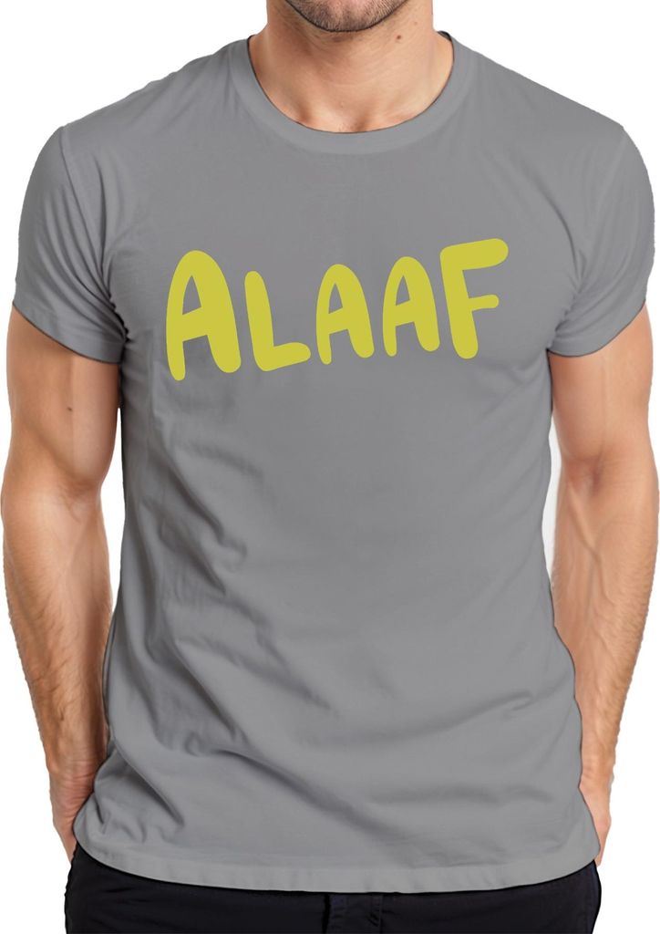 ALAAF Karneval Köln Jeck Fastelovend Fasching Geschenk Lustig Herren T-Shirt, Grau, L