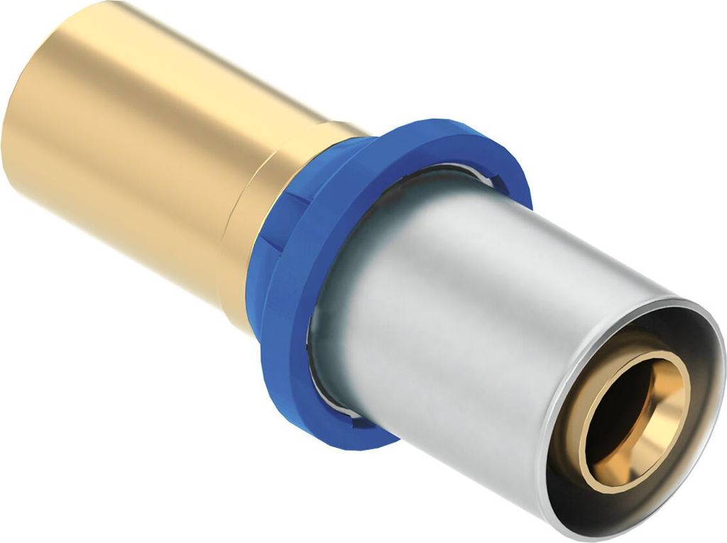 Emmeti Pressfittings für Aluverbundrohr Übergang auf Kupfer 20 x 22