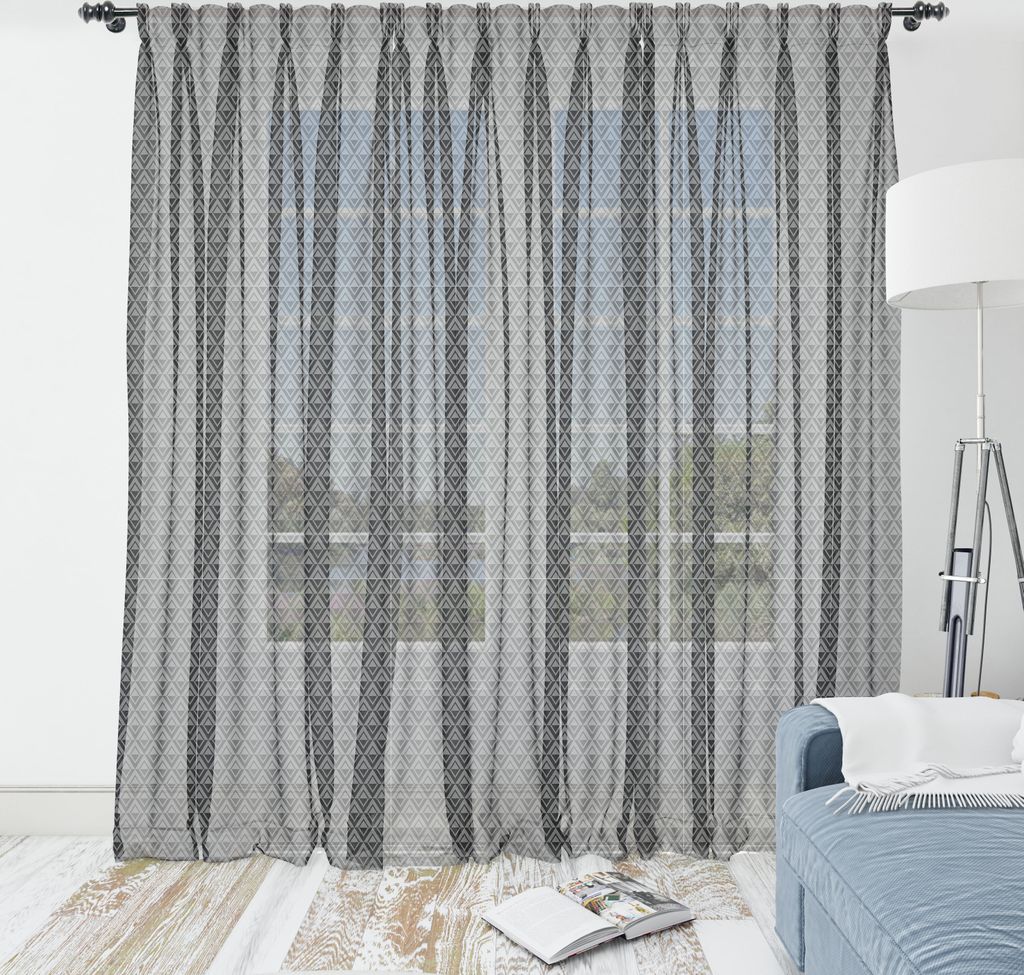 ABAKUHAUS Abstrakt Wandteppich, Geometrische Diamant zeichnet Chevron Inspired dunkle Töne Continuous Pattern, Wohnzimmer Schlafzimmer seidiges S...