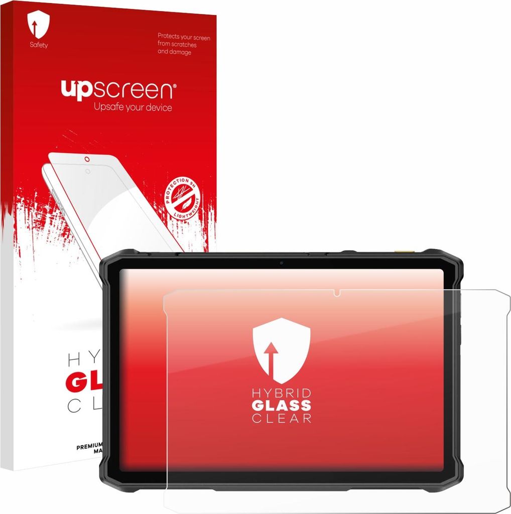 upscreen Schutzglas für Ulefone Armor Pad 5 Pro Schutzfolie Panzer Folie Glas Display Schutz klar
