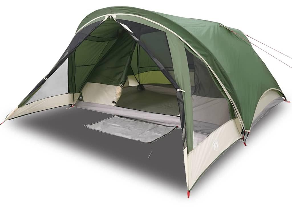 vidaXL Campingzelt 4 Personen Grün Wasserdicht Produktbild 