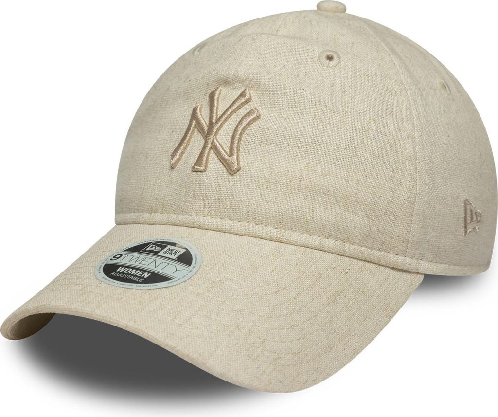 New Era Women MLB 9TWENTY Leinen Cap New York Yankees beige Produktbild 